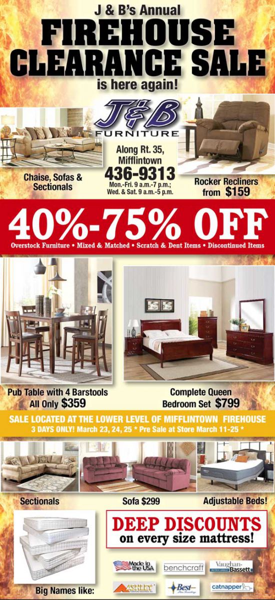 Firehouse Clearance Sale