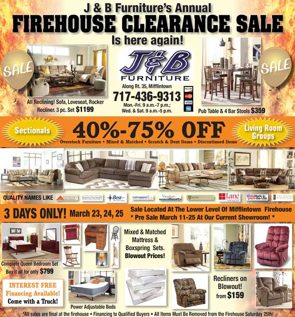 Firehouse Clearance Sale